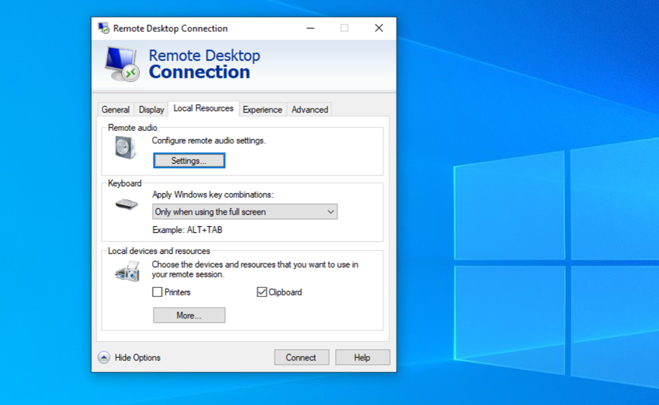 RDP Setup